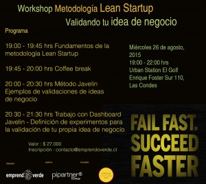 taller lean startup afiche2